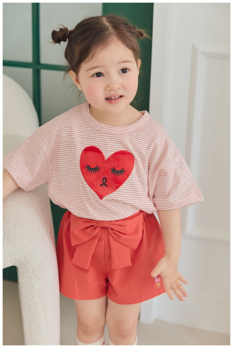 Mimico - Korean Children Fashion - #Kfashion4kids - Heart Tee - 10