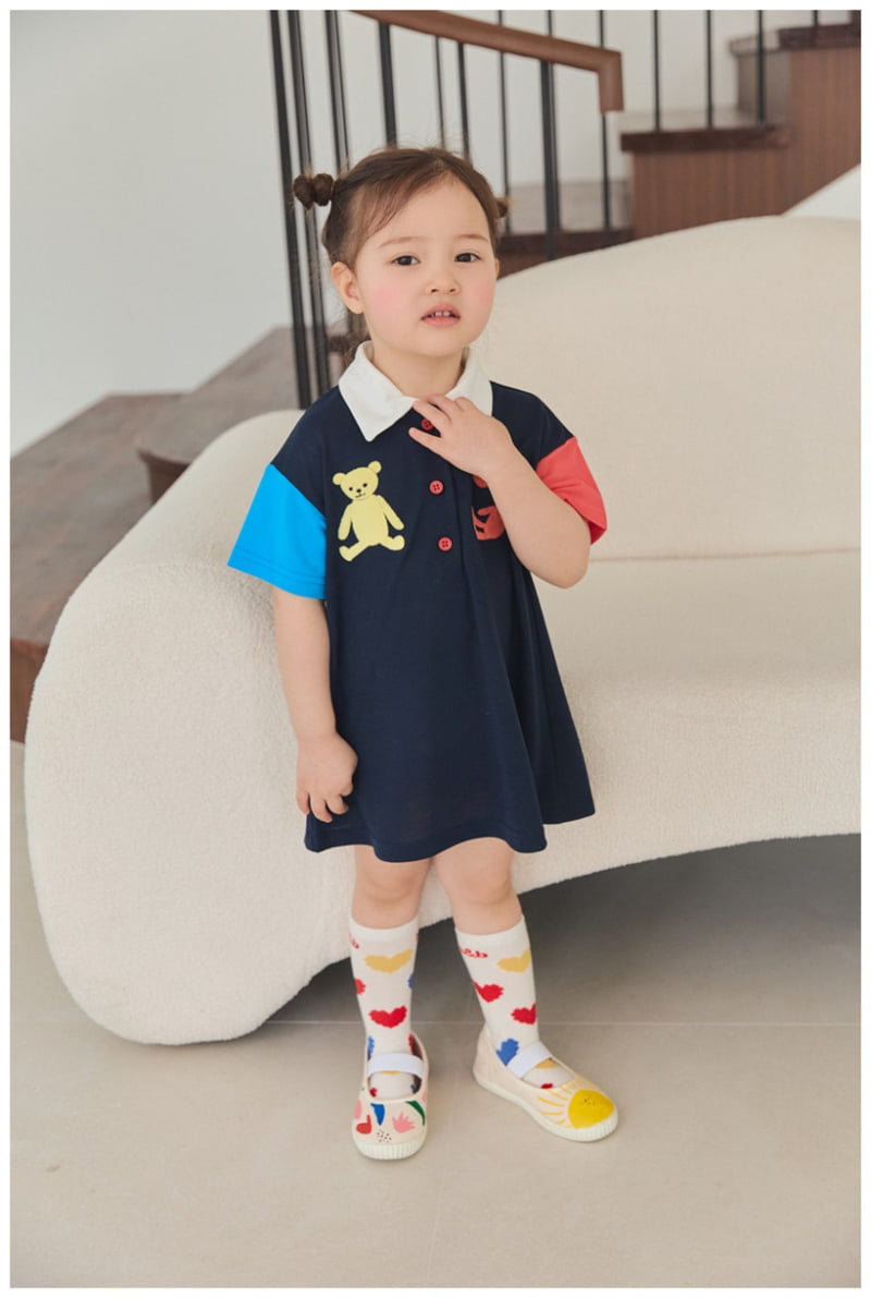 Mimico - Korean Children Fashion - #childofig - Bear One-piece - 9