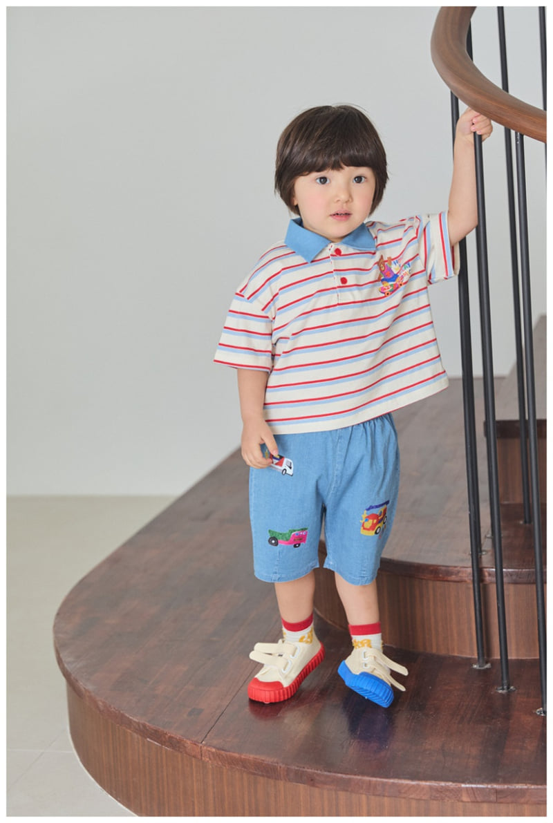 Mimico - Korean Children Fashion - #childofig - Board Bear Tee - 7