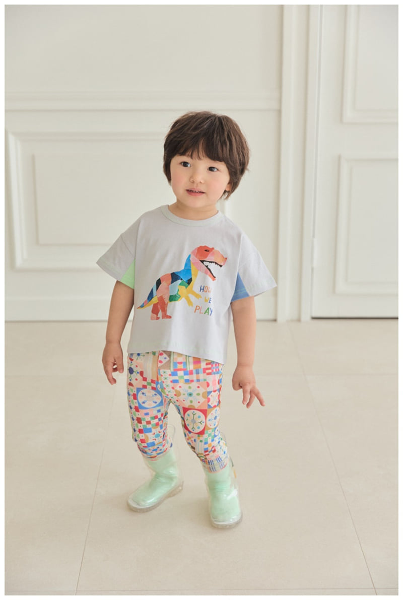 Mimico - Korean Children Fashion - #childofig - New Dino Tee - 5