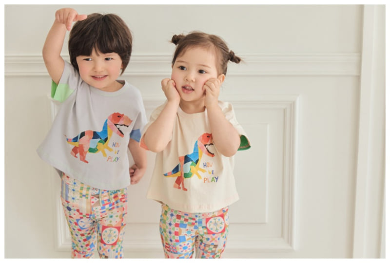 Mimico - Korean Children Fashion - #fashionkids - New Dino Tee - 9