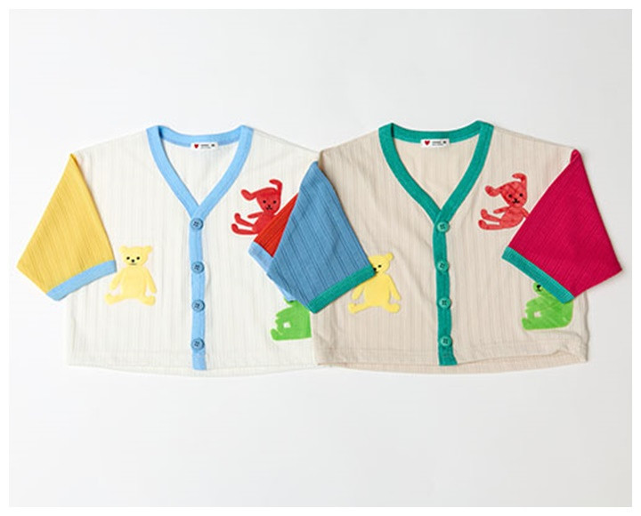 Mimico - Korean Children Fashion - #fashionkids - Bear Cardigan