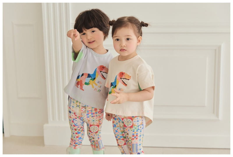 Mimico - Korean Children Fashion - #kidsstore - New Dino Tee - 11