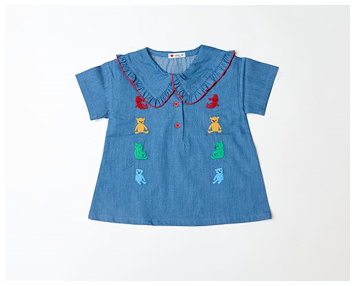 Mimico - Korean Children Fashion - #kidsstore - Denim One-piece