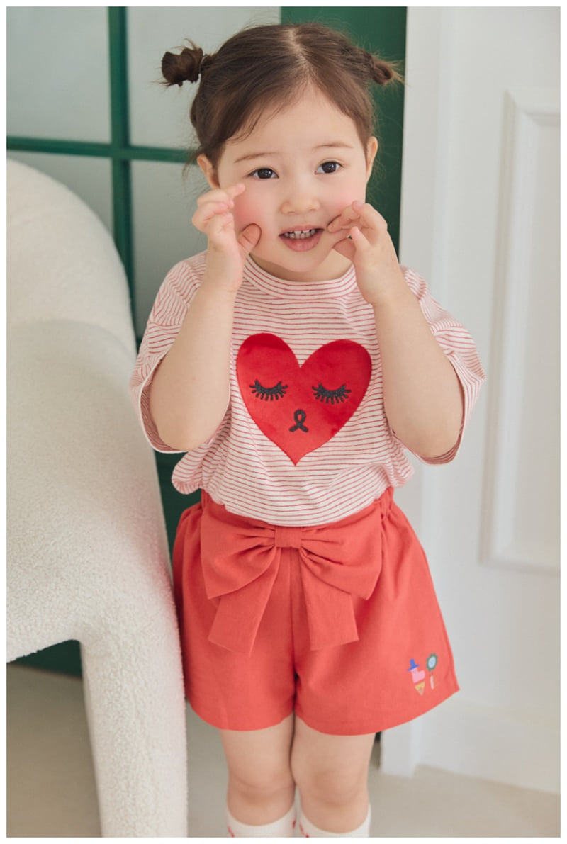 Mimico - Korean Children Fashion - #kidzfashiontrend - Heart Tee - 9