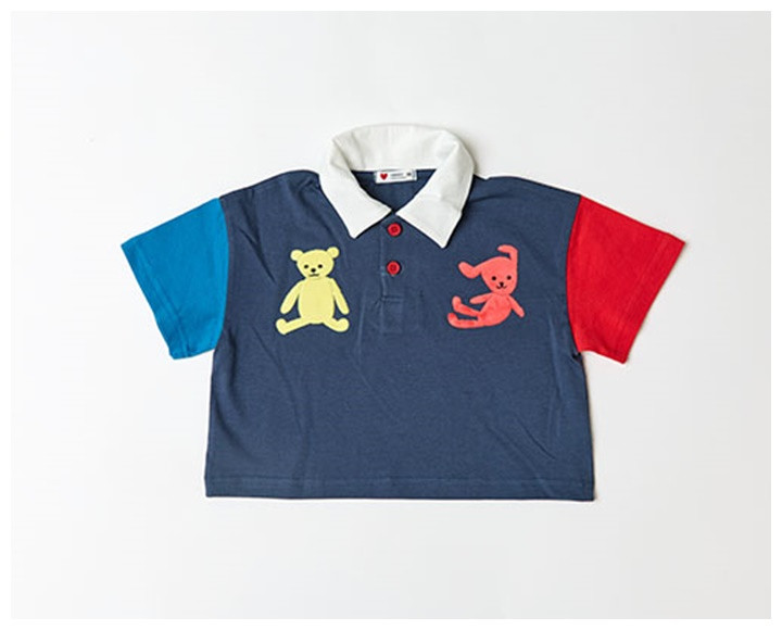 Mimico - Korean Children Fashion - #littlefashionista - Bear Tee