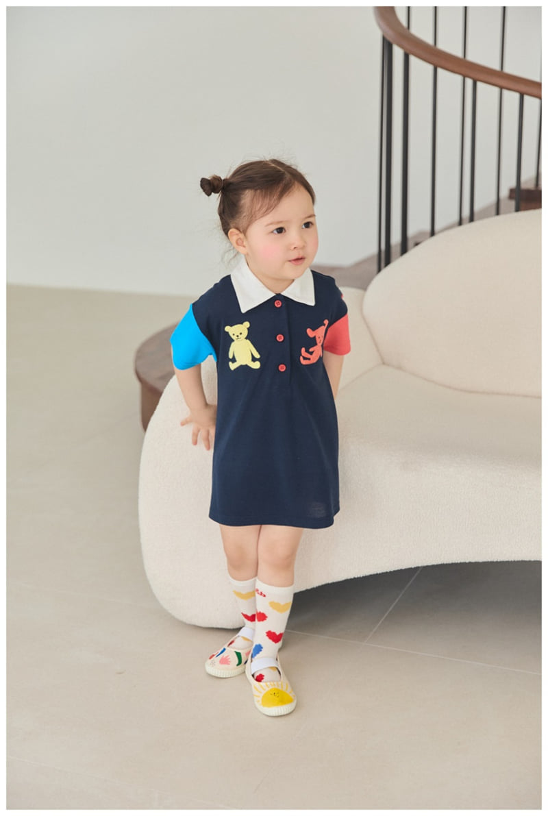 Mimico - Korean Children Fashion - #magicofchildhood - Bear One-piece - 3