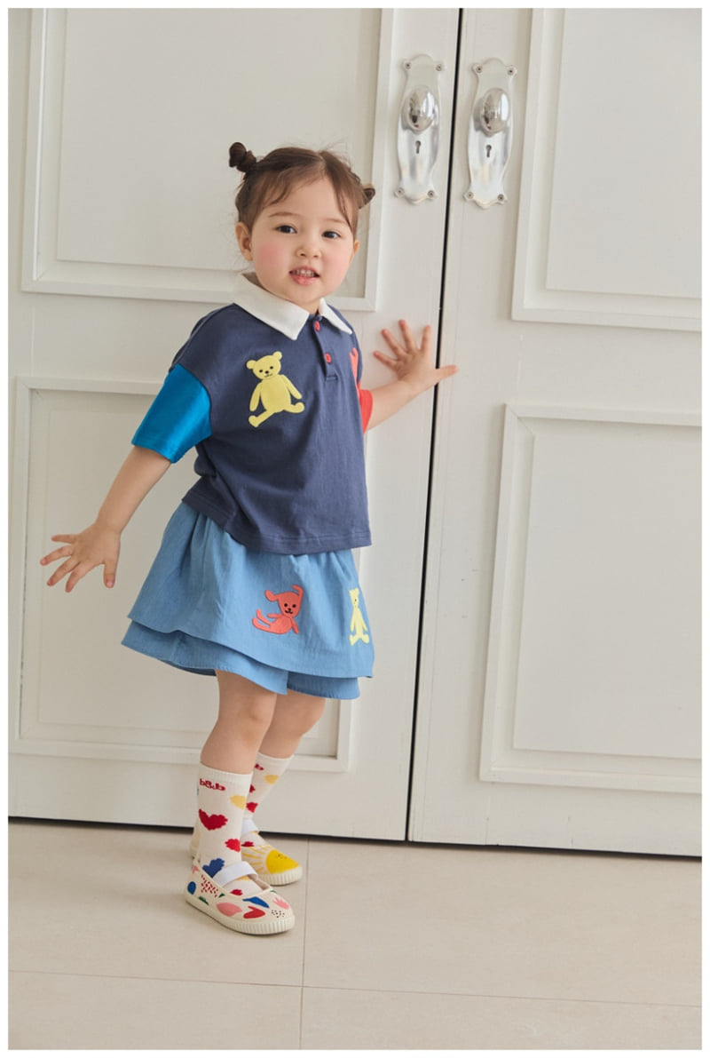 Mimico - Korean Children Fashion - #magicofchildhood - Bear Tee - 2