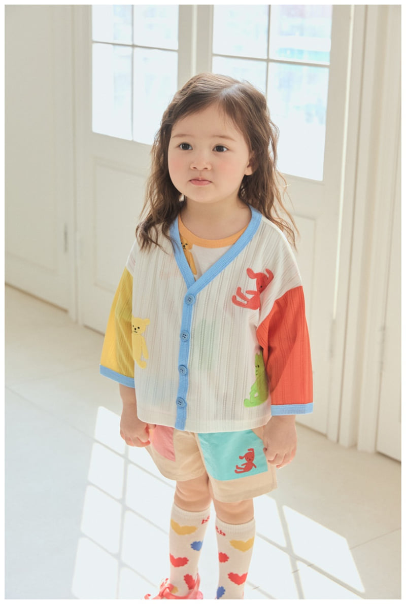 Mimico - Korean Children Fashion - #minifashionista - Bear Cardigan - 8