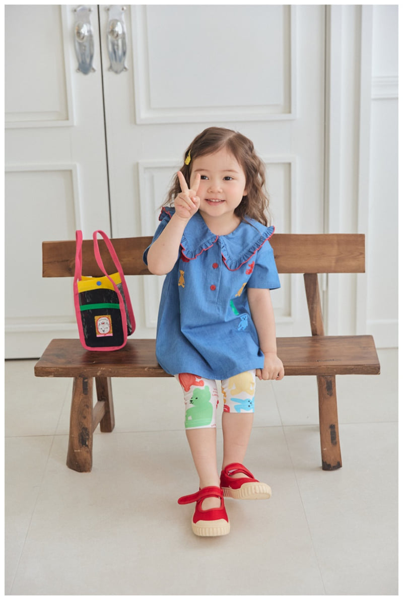 Mimico - Korean Children Fashion - #minifashionista - Denim One-piece - 6