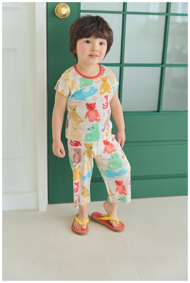 Mimico - Korean Children Fashion - #prettylittlegirls - Pleated Top Bottom Set - 8