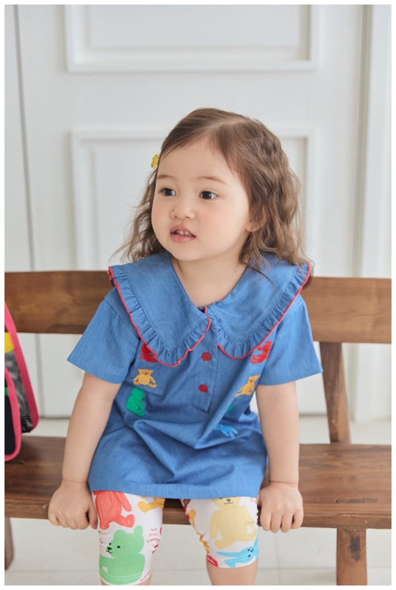 Mimico - Korean Children Fashion - #todddlerfashion - Denim One-piece - 8