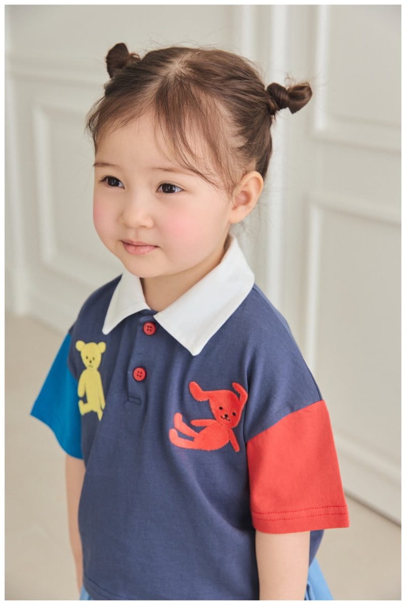 Mimico - Korean Children Fashion - #toddlerclothing - Bear Tee - 6
