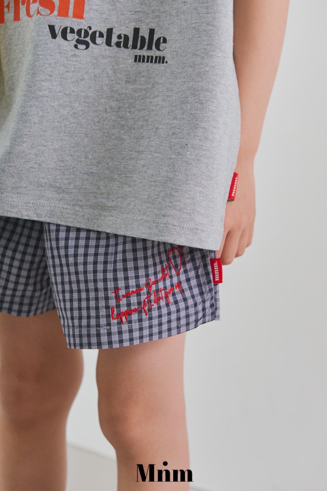 Minimal - Korean Children Fashion - #Kfashion4kids - Check Trunk Pants - 7