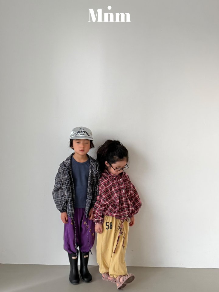 Minimal - Korean Children Fashion - #Kfashion4kids - Check Hood Shirt Jacket - 10