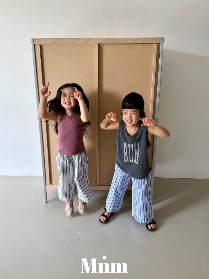 Minimal - Korean Children Fashion - #Kfashion4kids - Combo Stripe Pants - 7