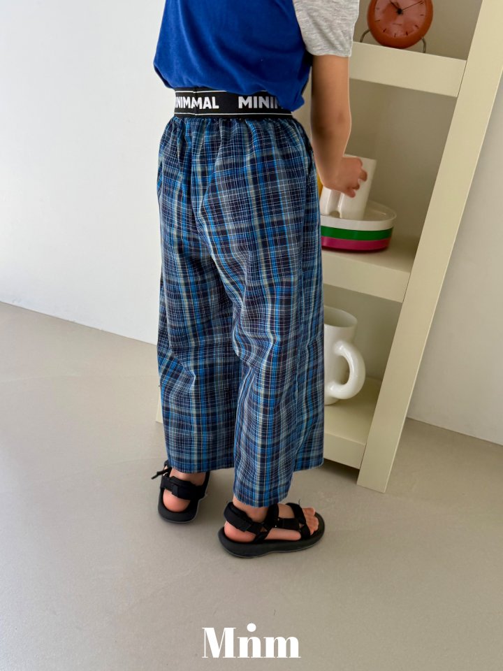 Minimal - Korean Children Fashion - #childofig - Band Check Pants - 7