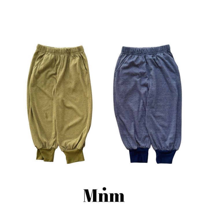 Minimal - Korean Children Fashion - #childrensboutique - Barley Stripe Jogger Pants - 3