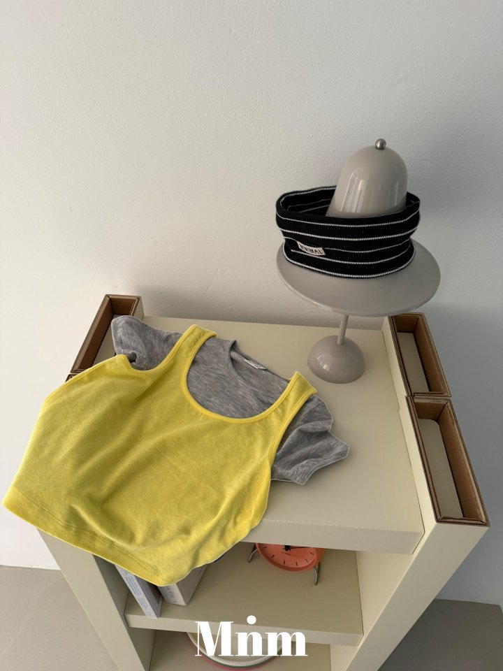 Minimal - Korean Children Fashion - #childofig - Tencel Color Sleeveless - 4