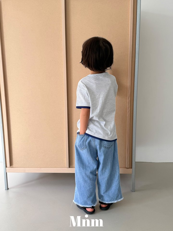 Minimal - Korean Children Fashion - #designkidswear - Summer Denim Pants - 5