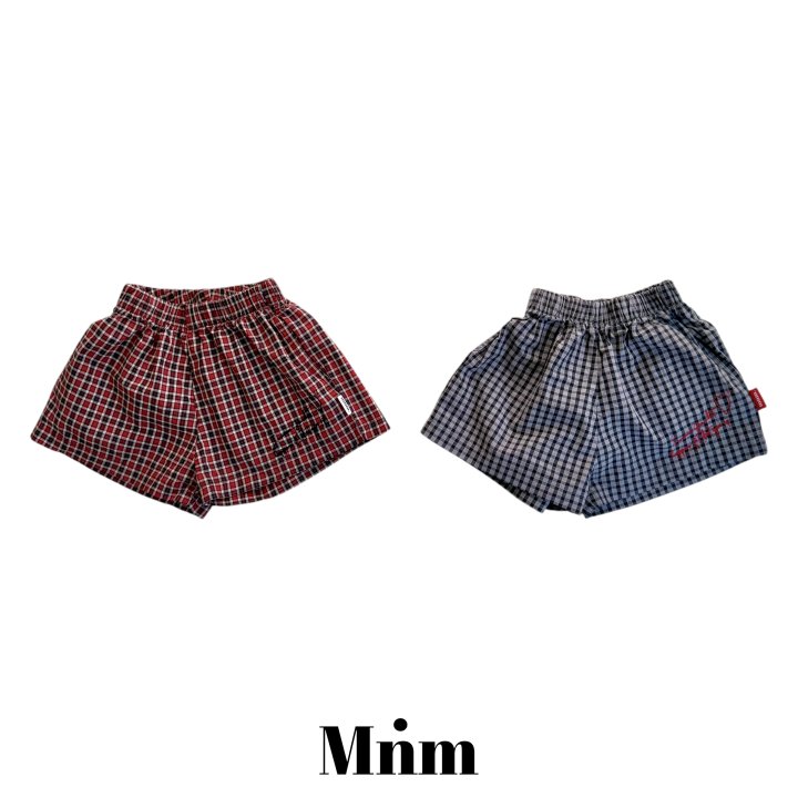 Minimal - Korean Children Fashion - #designkidswear - Check Trunk Pants