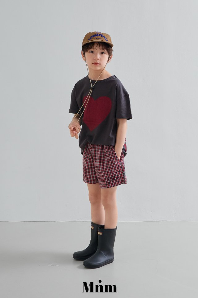 Minimal - Korean Children Fashion - #discoveringself - Love Tee - 11