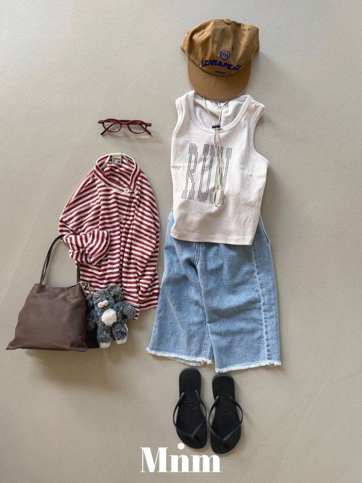 Minimal - Korean Children Fashion - #discoveringself - Run Sleeveless - 5