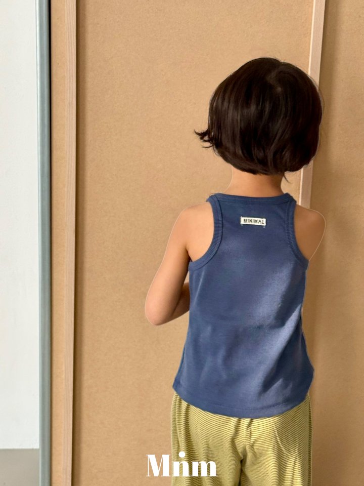 Minimal - Korean Children Fashion - #discoveringself - Pigment Ribbed Sleeveless - 10