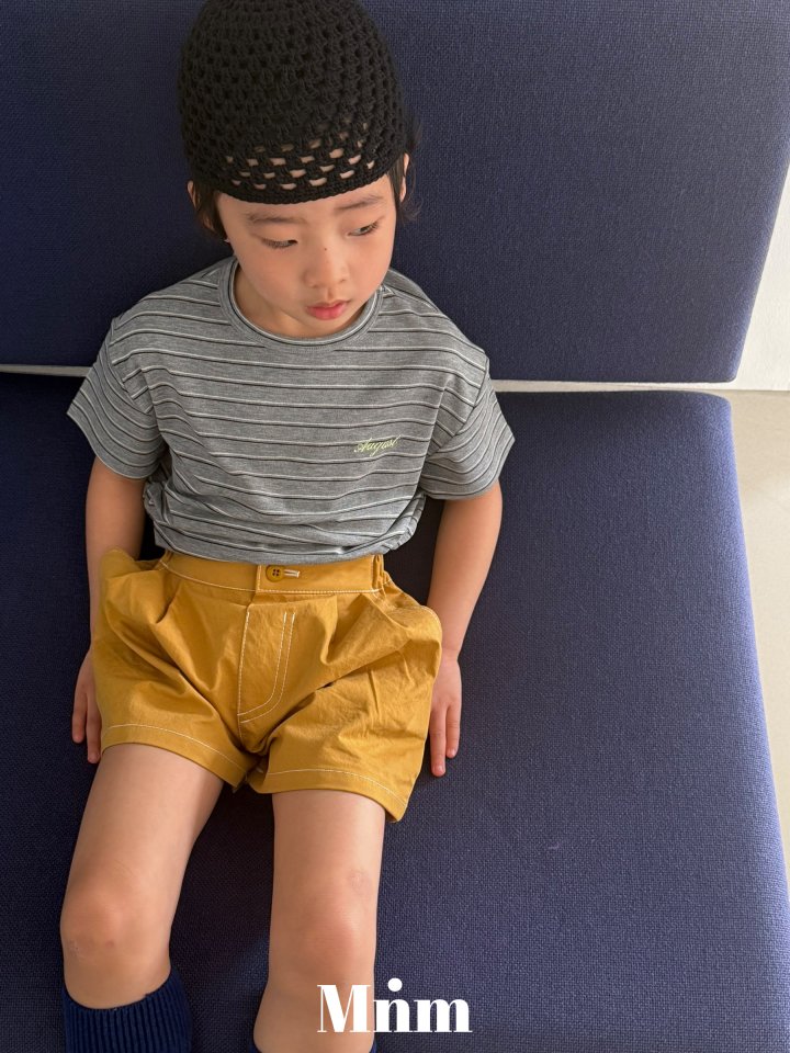 Minimal - Korean Children Fashion - #discoveringself - August Tee - 6