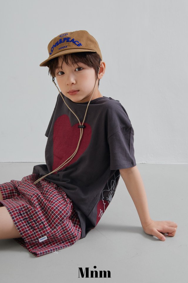 Minimal - Korean Children Fashion - #fashionkids - Love Tee - 12