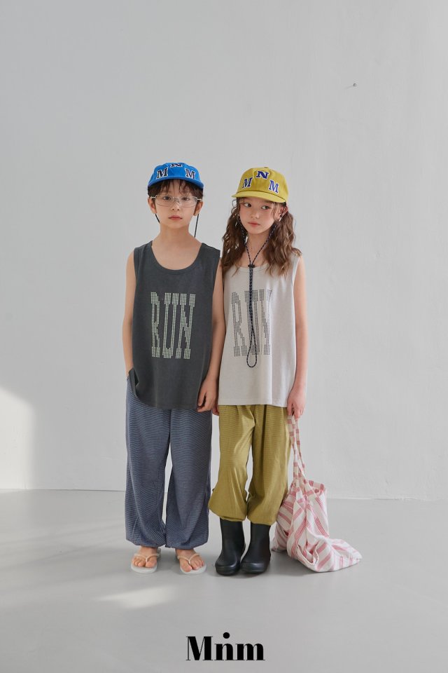 Minimal - Korean Children Fashion - #fashionkids - Run Sleeveless - 6