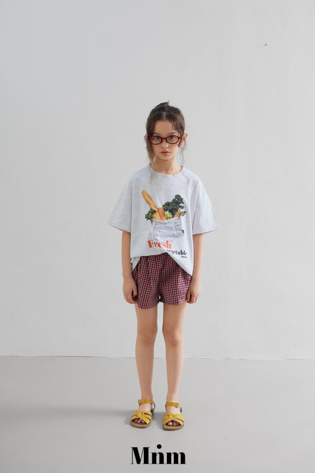 Minimal - Korean Children Fashion - #kidsshorts - Veggie Time Tee - 11
