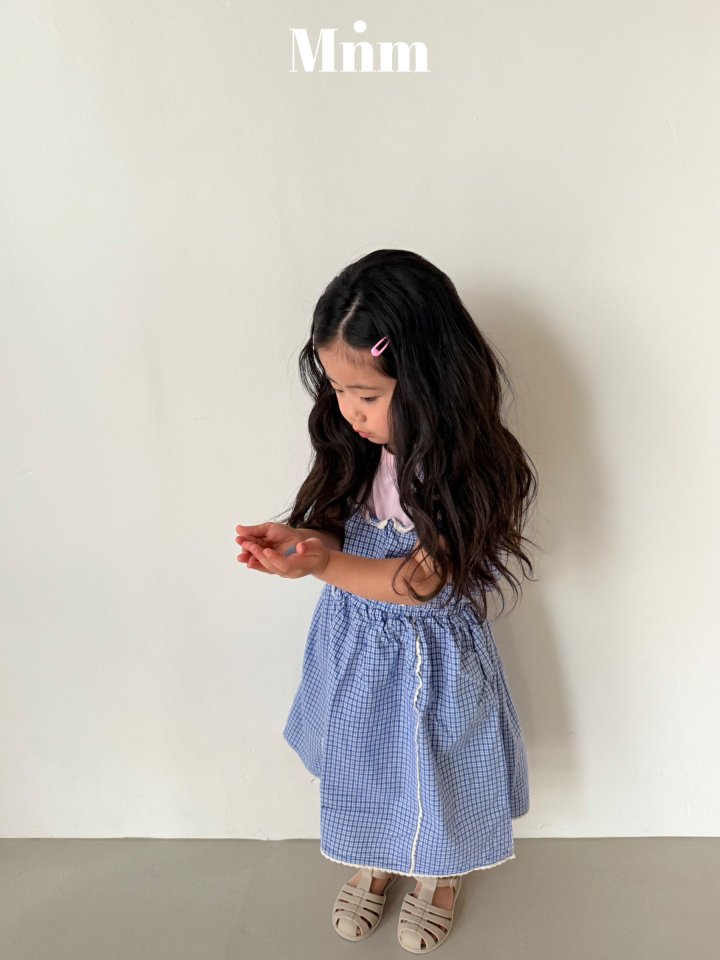 Minimal - Korean Children Fashion - #kidsshorts - Check Lace Skirt - 5