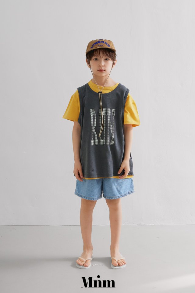 Minimal - Korean Children Fashion - #kidsstore - Run Sleeveless - 8