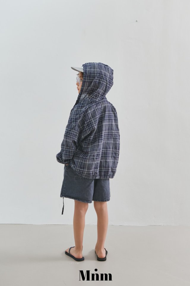 Minimal - Korean Children Fashion - #kidsstore - Check Hood Shirt Jacket - 8