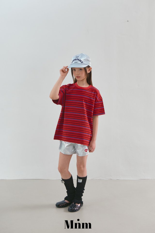 Minimal - Korean Children Fashion - #kidsshorts - BB Stripe Tee - 4