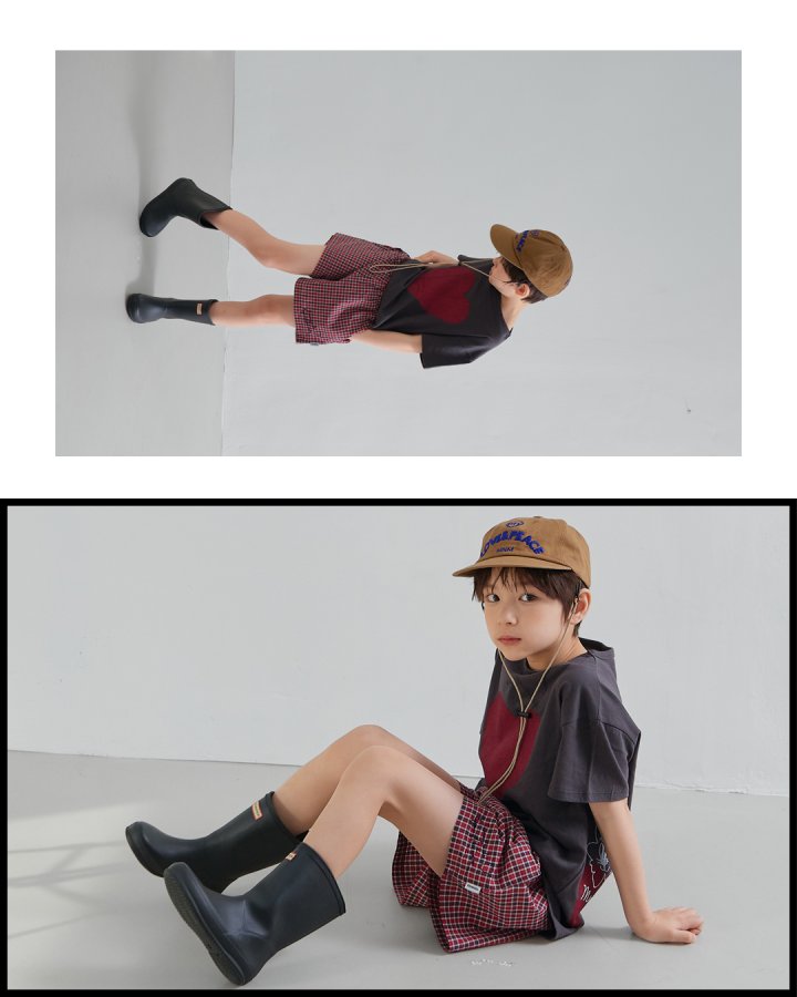 Minimal - Korean Children Fashion - #kidzfashiontrend - Check Trunk Pants - 6