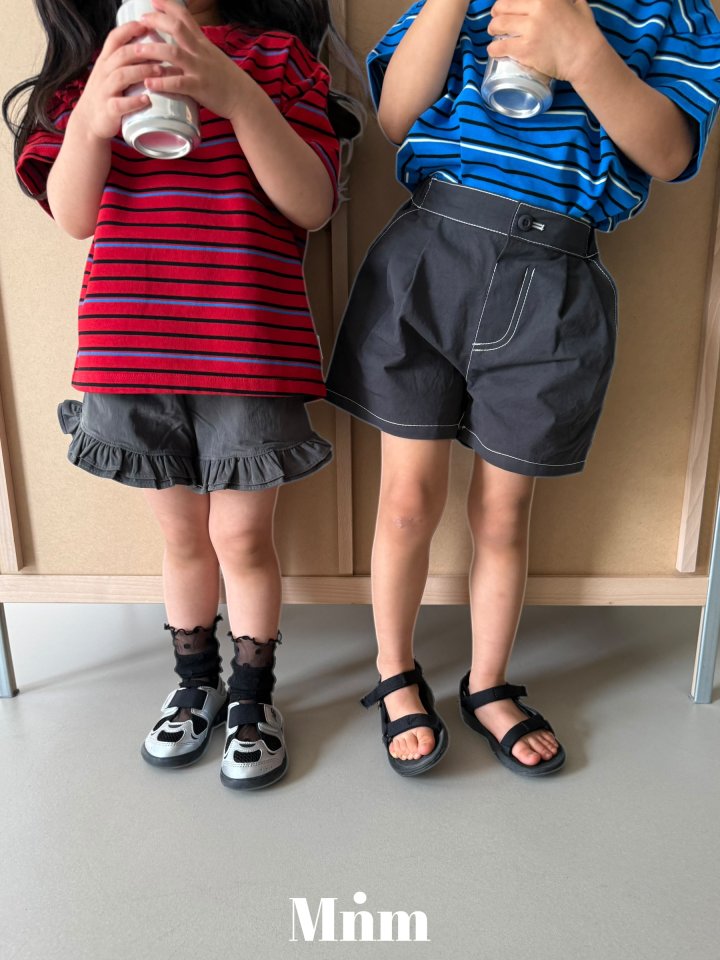 Minimal - Korean Children Fashion - #kidzfashiontrend - Two Tuck Stitch Pants - 8