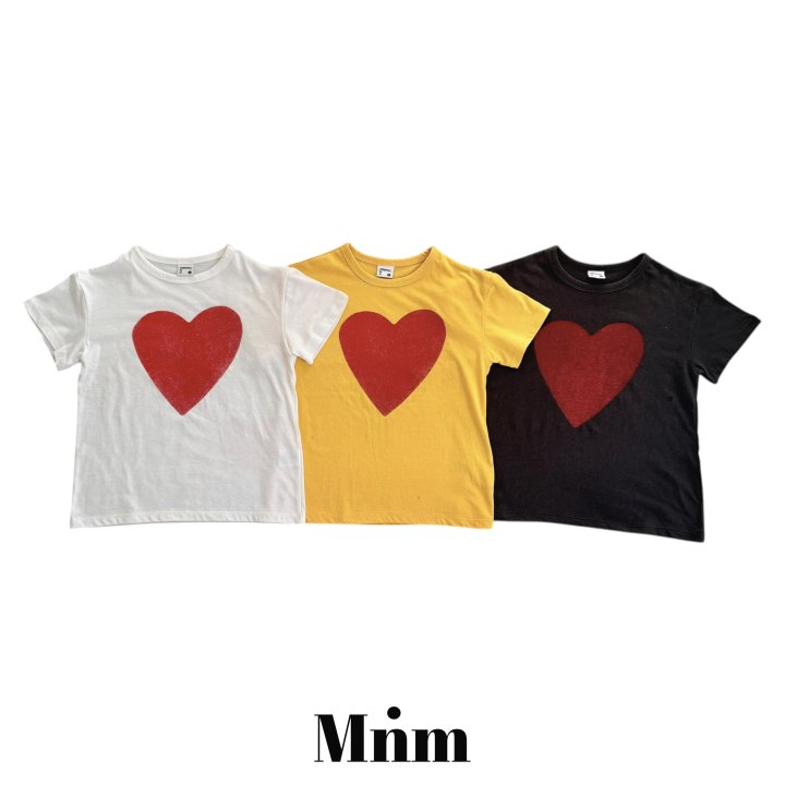 Minimal - Korean Children Fashion - #littlefashionista - Love Tee