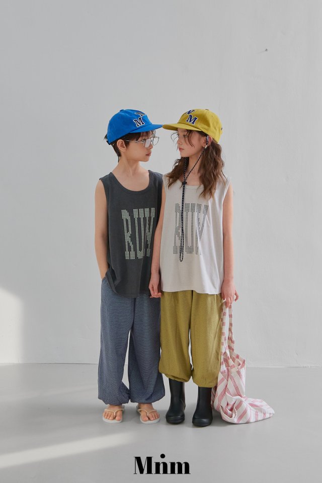 Minimal - Korean Children Fashion - #littlefashionista - Barley Stripe Jogger Pants - 11