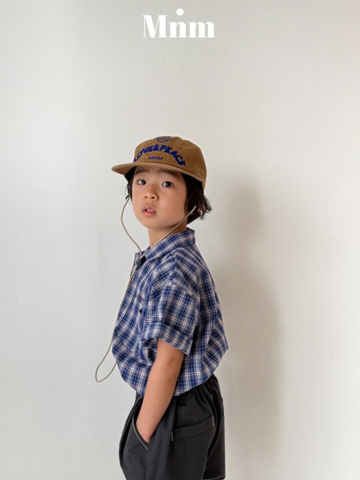 Minimal - Korean Children Fashion - #littlefashionista - Short Sleeve Check Shirt - 10