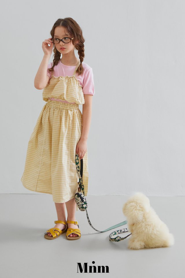 Minimal - Korean Children Fashion - #littlefashionista - Check Lace Skirt - 9
