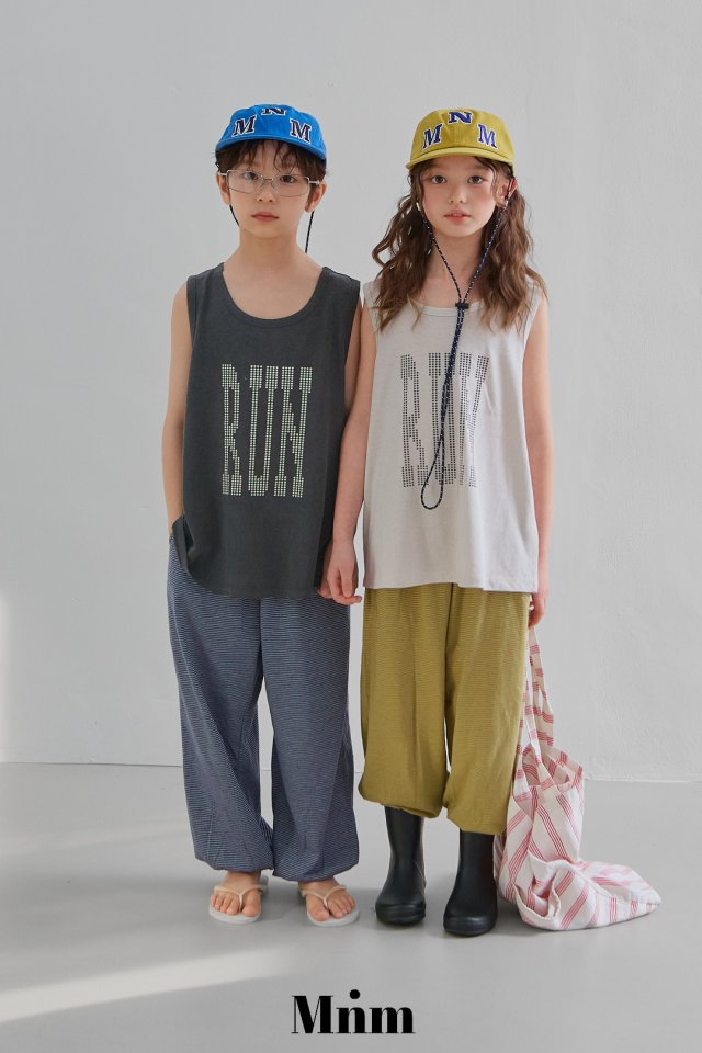Minimal - Korean Children Fashion - #magicofchildhood - Barley Stripe Jogger Pants - 12
