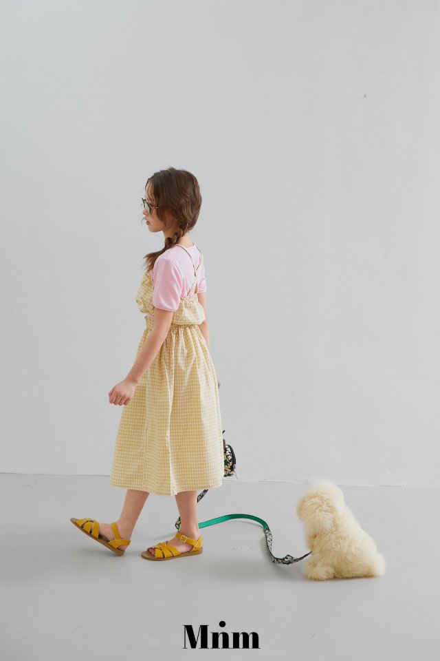 Minimal - Korean Children Fashion - #magicofchildhood - Check Lace Skirt - 10