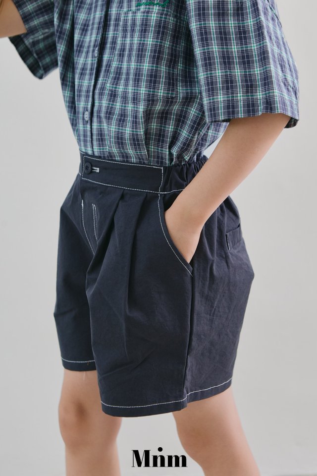 Minimal - Korean Children Fashion - #minifashionista - Two Tuck Stitch Pants - 12
