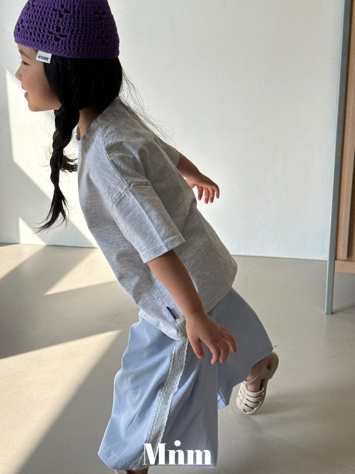 Minimal - Korean Children Fashion - #stylishchildhood - Lace Track Pants - 10