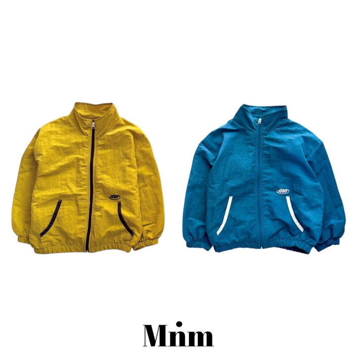 Minimal - Korean Children Fashion - #todddlerfashion - Metal Windbreaker Jumper