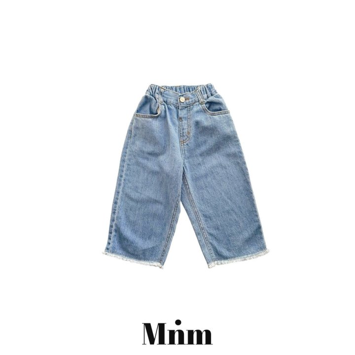 Minimal - Korean Children Fashion - #toddlerclothing - Summer Denim Pants