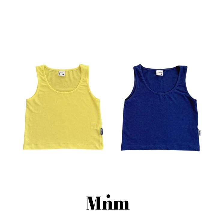 Minimal - Korean Children Fashion - #toddlerclothing - Tencel Color Sleeveless
