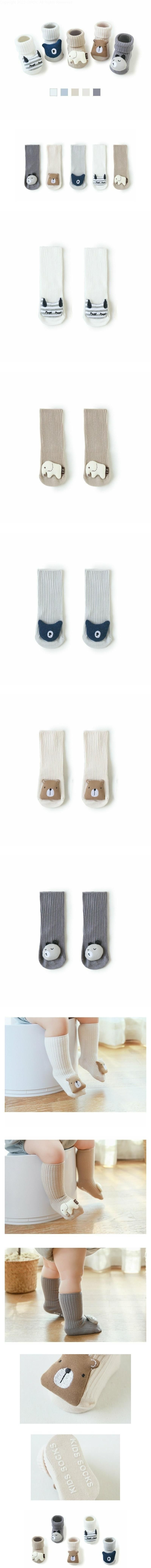 Miso - Korean Baby Fashion - #babyboutique - Animal Farm Socks